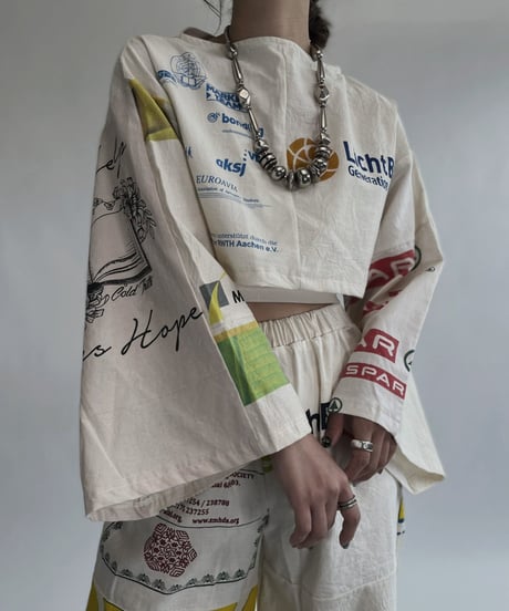 【RE;CIRCLE】 RE Eco-Friendly Bag Short Top / 220825-004