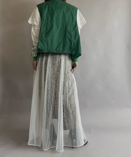 【USED】 S/S Sheer One-piece / 2300513-004