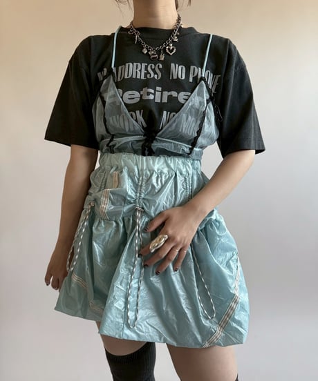 【USED】  Design Sheer Camisole Top/250510-039