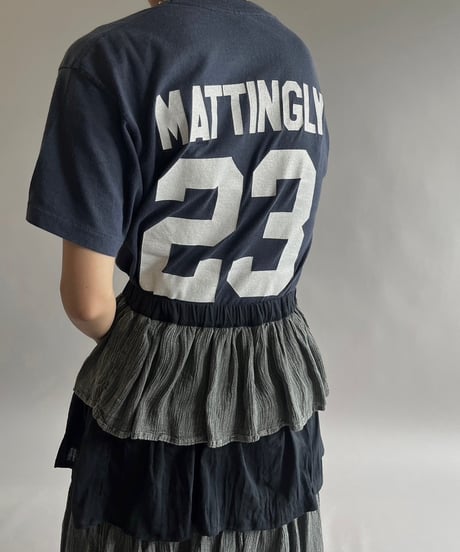 【USED】 Made in USA 80's Screen Stars New York Yankees T-Shirt /240720-016