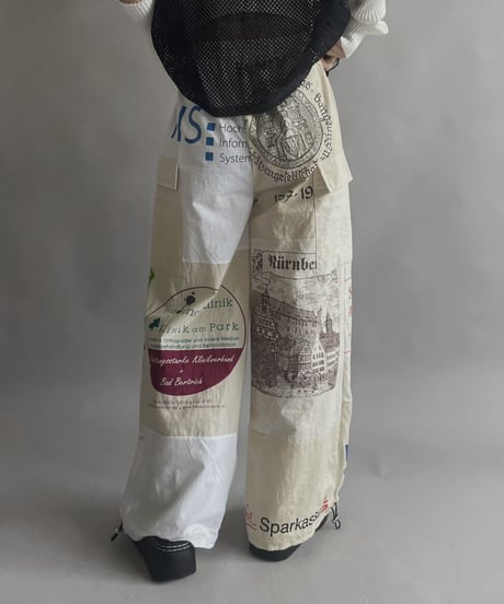 【RE;CIRCLE】RE Eco-Friendly Bag Rraw Cord Pants / 230427-027