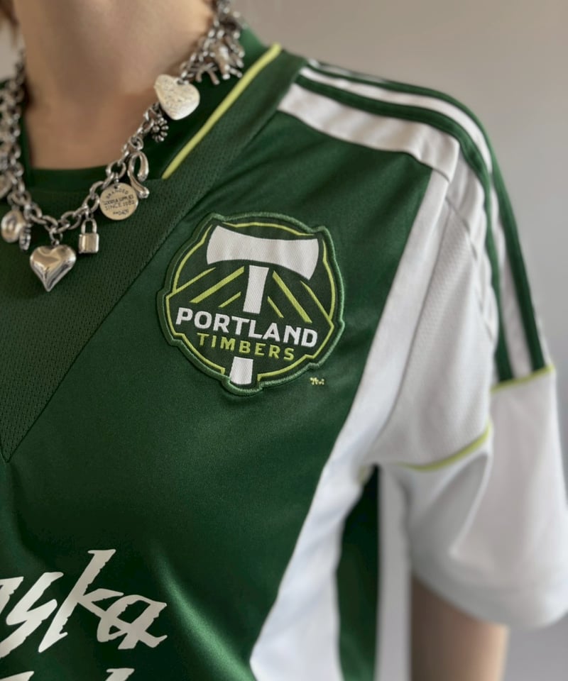 希少 adidas PORTLAND TIMBERS 13-14  USED】 13~14's adidas Portland Timbers Soccer S