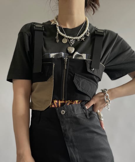 【RE;CIRCLE】 RE EURO Work Bra Top / 240606-015