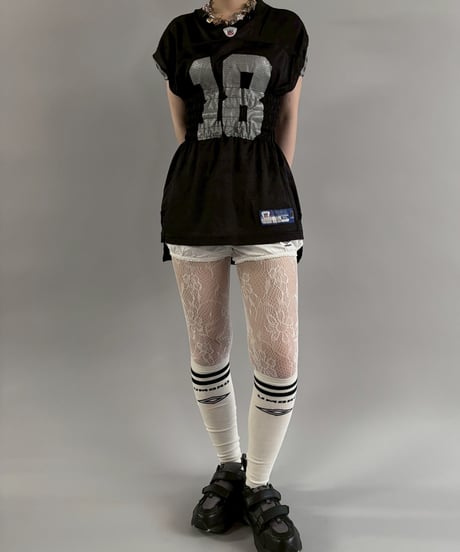 【RE;CIRCLE】 Shirring Football Shirt  /  250904-010