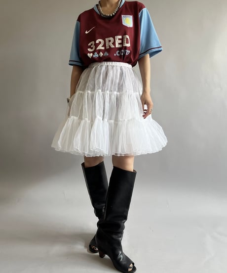 【USED】 Nike ASTON VILLA Soccer Shirt /240831-023