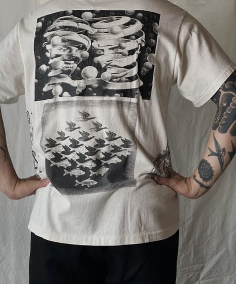【USED】 S/S T-shirt M.C.Escher②/210617-037