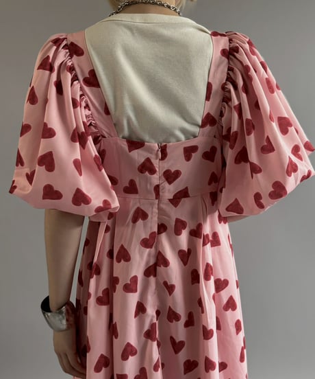 【USED】 sister jane Dead Stock Heart Pattern One-Piece / 260704-002