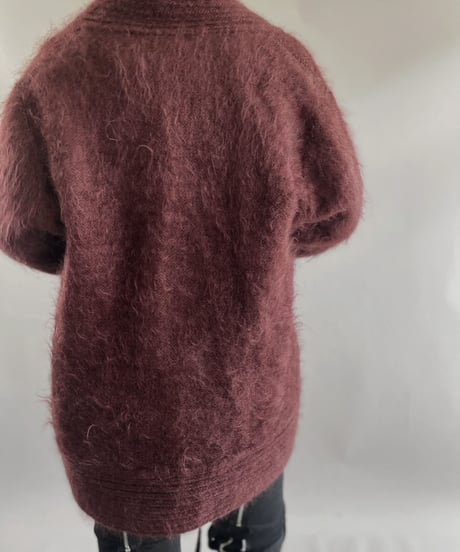 【USED】  Made in Spain  Mohair Knit Cardigan/ 231021-023