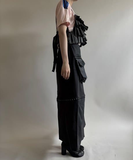 【RE;CIRCLE】 RE Suit Asymmetry Long Skirt/ 250717-008