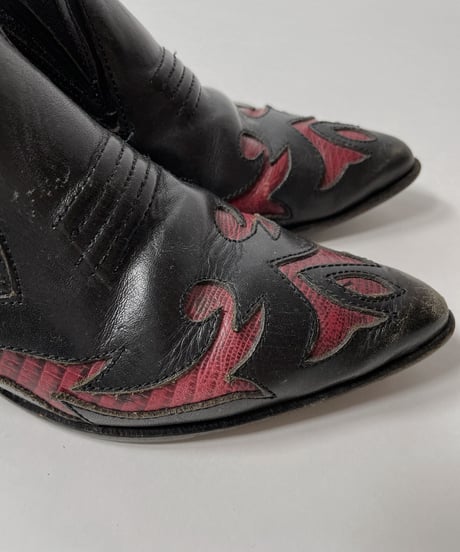 【USED】Western Leather Shoes/210826−003
