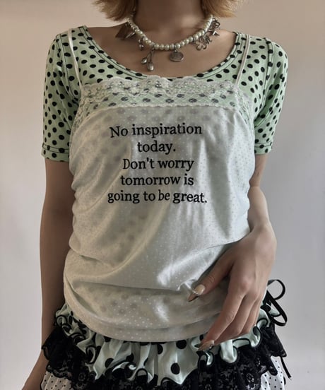 【RE;CIRCLE】 Non asleep Cami  /  250821-001