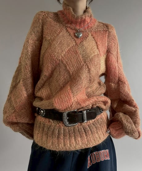 【USED】 Design Knit Top / 260124-014
