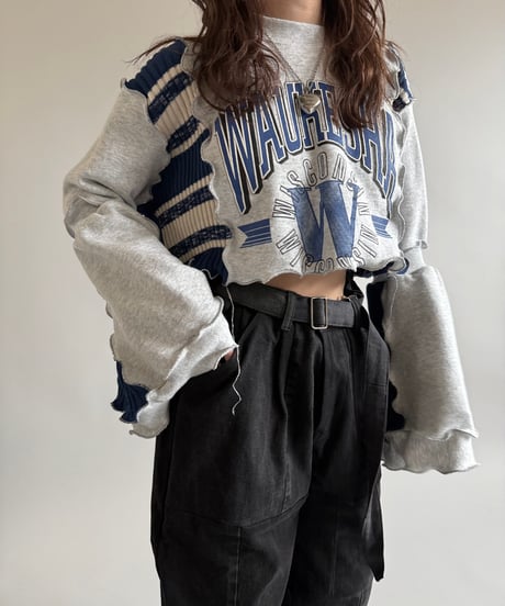 【RE;CIRCLE】 RE Mellow Sweat Top + Muffler  /  241226-004