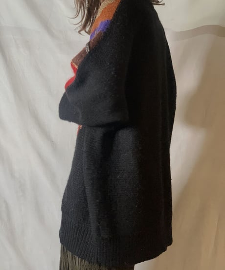 【USED】  Mohair Cardigan①/210303-022