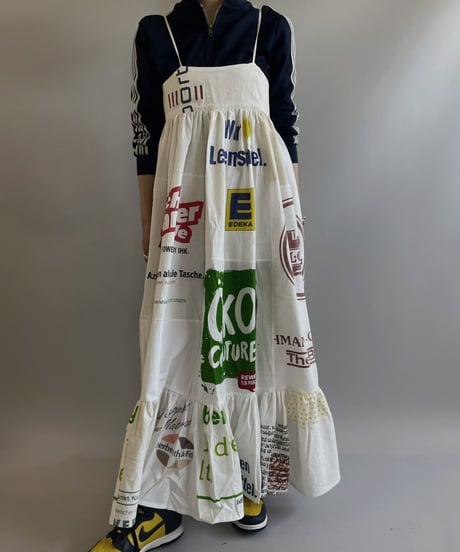 【RE;CIRCLE】RE Eco-Friendly Bag Camisole Long One-piece / 2300828-001