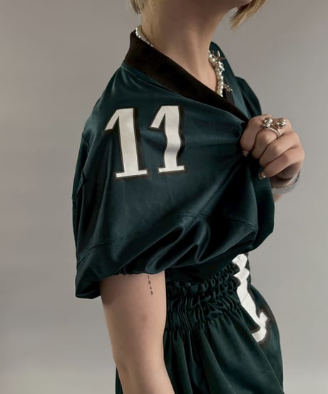 【RE;CIRCLE】 Shirring Football Shirt  /  250904-004