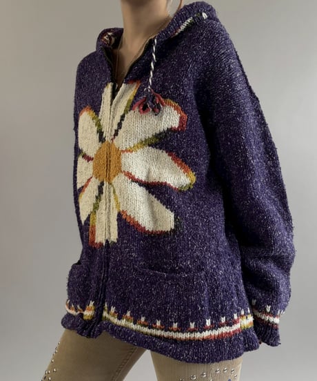 【USED】 Vintage Ecuador Knit/ 260104-014