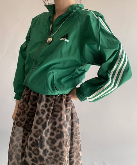 【USED】   90's adidas Nylon Jacket /241116-006