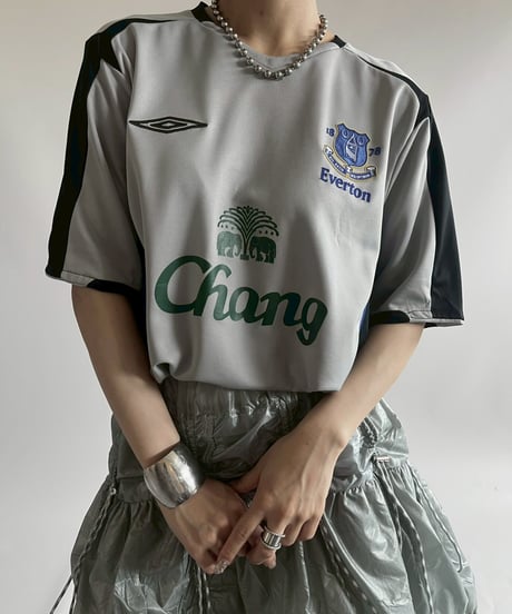 【USED】14~15's UMBRO Everton Soccer Shirt / 250712-007