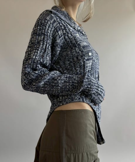 【RE;CIRCLE】 RE Rib Knit Leotard Top / 260416-008