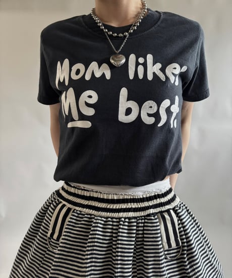 【USED】 RESIZED 90s Lee Mom likes Me best T-Shirt / 250830-009