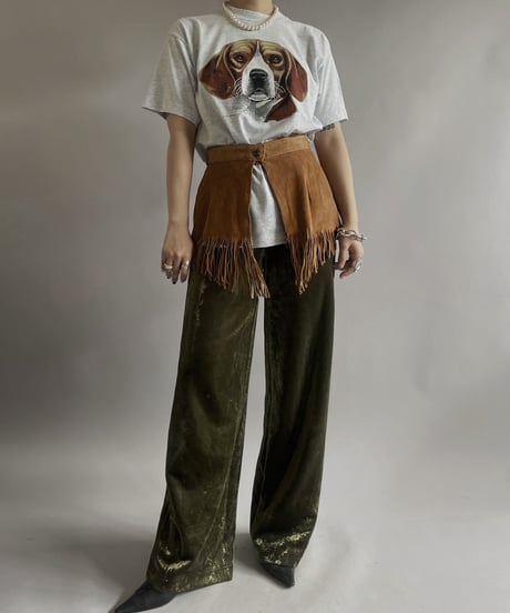 【USED 】Lame Pants/ 240429-124
