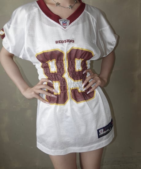 【RE;CIRCLE】 Re Shirring Football Shirt  /  250724-037