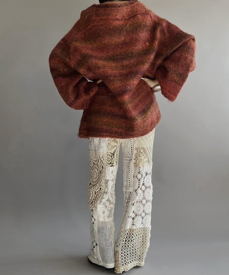 【USED】 Mohair Knit Top /240127-007