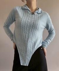 【RE;CIRCLE】 RE Rib Knit Leotard Top /261001-014