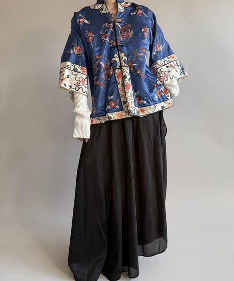 【USED】 Vintage China Shirt/250104-010
