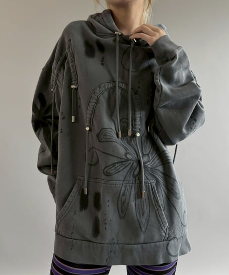 【USED】 Dead Stock COLINA STRADA Drawstring Design Hoodie /251101-011