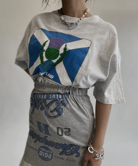 【USED】 T Shirt "Scot Land" / 220806-022