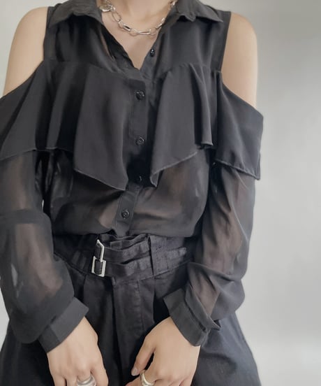【USED】 See-through Shirt / 220709-009
