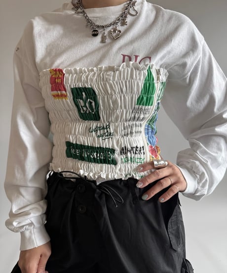 【RE;CIRCLE】RE Eco-Friendly Bag Tube Top/  250313-004