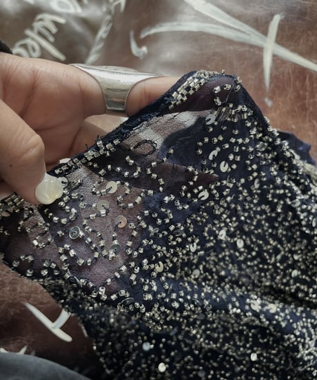 【USED】 Spangle Camisole One-Piece/ 230715-028