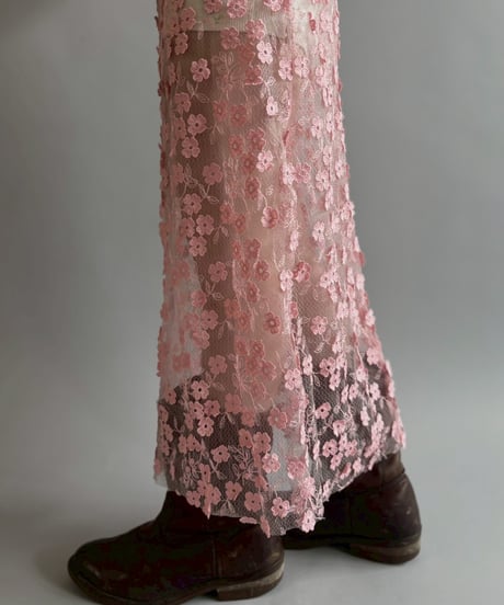 【USED】 Flower Pattern Lace N/S One-Piece / 260523-027