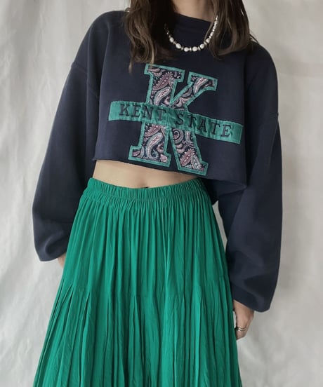 【USED】  Cut off Sweat KENT STATE/210921-022
