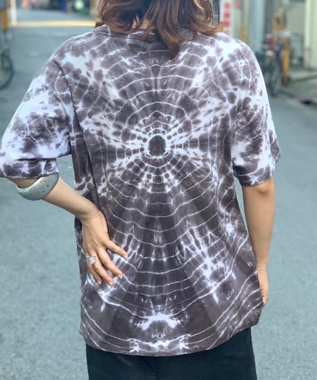【Used】Tie Dye GUN'S  Rock  T-Shirt