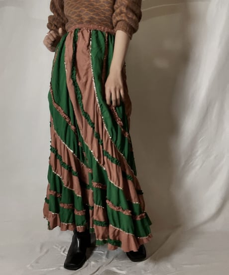 【USED】 Long Skirt/211110-039