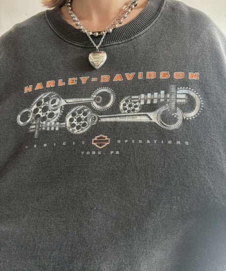 【USED】 HARLEY DAVIDSON Sweat Top / 251004-026