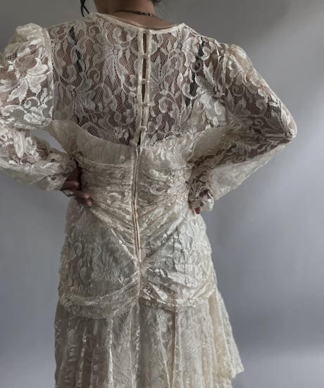 【USED】 L/S Lace One-Piece / 231014-018