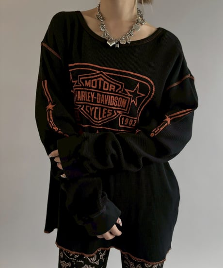 【USED】 Made in USA HARLEY DAVIDSON Thermal Top / 260607-010