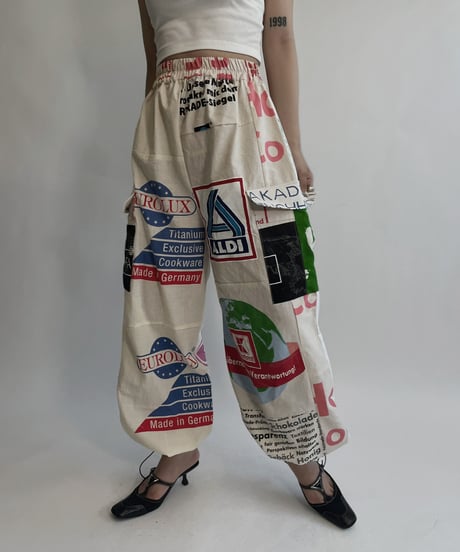【RE;CIRCLE】 RE Eco-Friendly Bag Pants / 220707-003