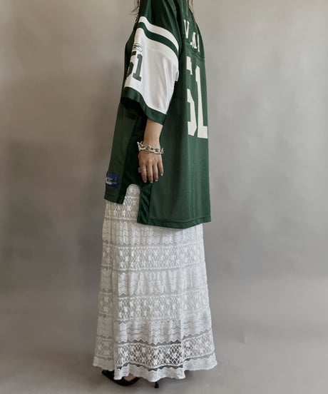 【USED】    Reebok NFL NY JETS Game Shirt / 230610-017
