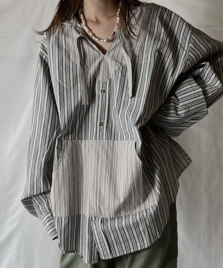 【RE;CIRCLE】 Remake Mexican Parker Shirt⑧/210906-009