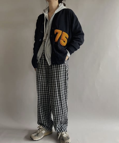 【USED】  Lettered Cardigan / 221105-005
