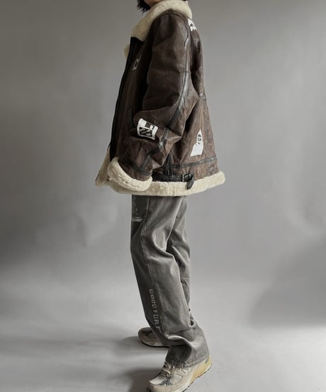 【Mashup Products】  Mouton Jacket/  240217-017