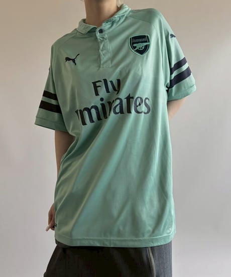 【USED】 18's Puma Arsenal Soccer Shirt / 250717-001