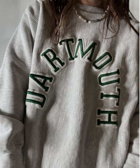 【USED】  90's USA Champion Reverse Weave Sweat DARTMOUTH/211116-032