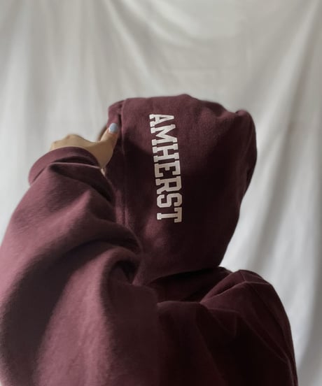 【USED】   Champion Revers Weave Hoodie UNIVERCITY OF MSSACHUSETTS/211028-006